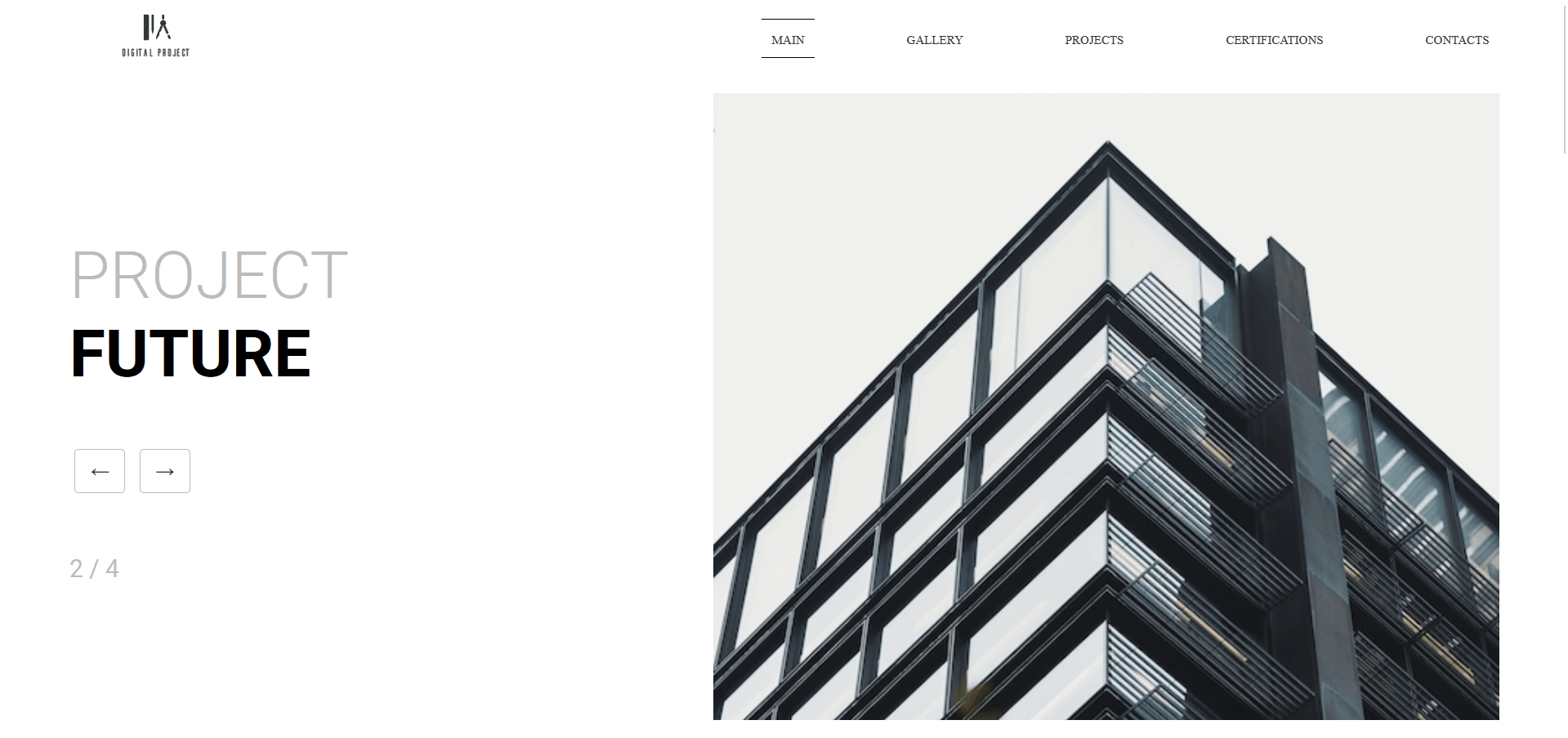 Architect Website - Architectural Portfolio