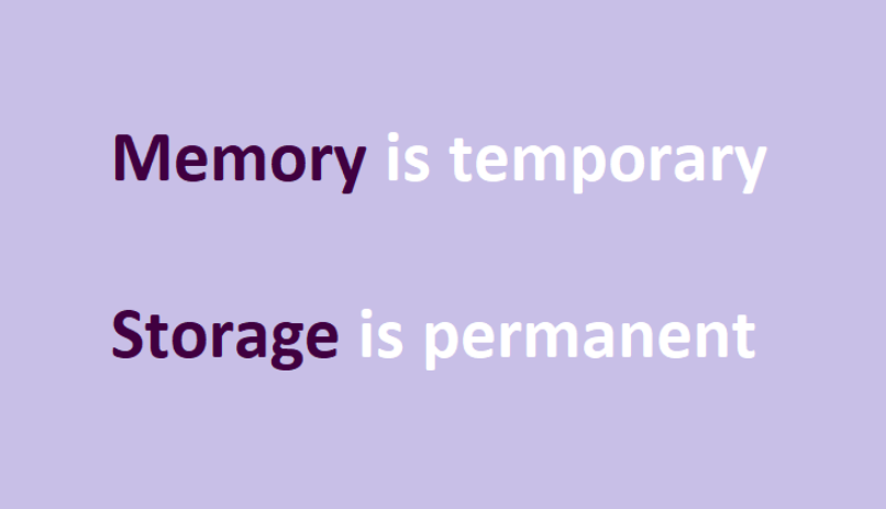 SOLIDITY: Storage, Memory and the Stack