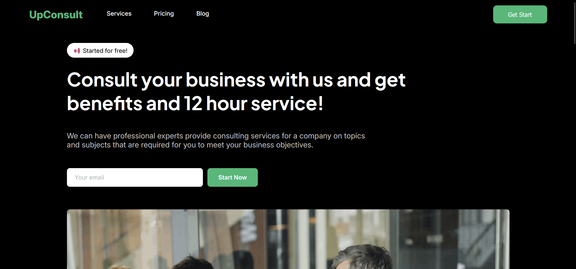 Up Consultancy — Servicios Empresariales